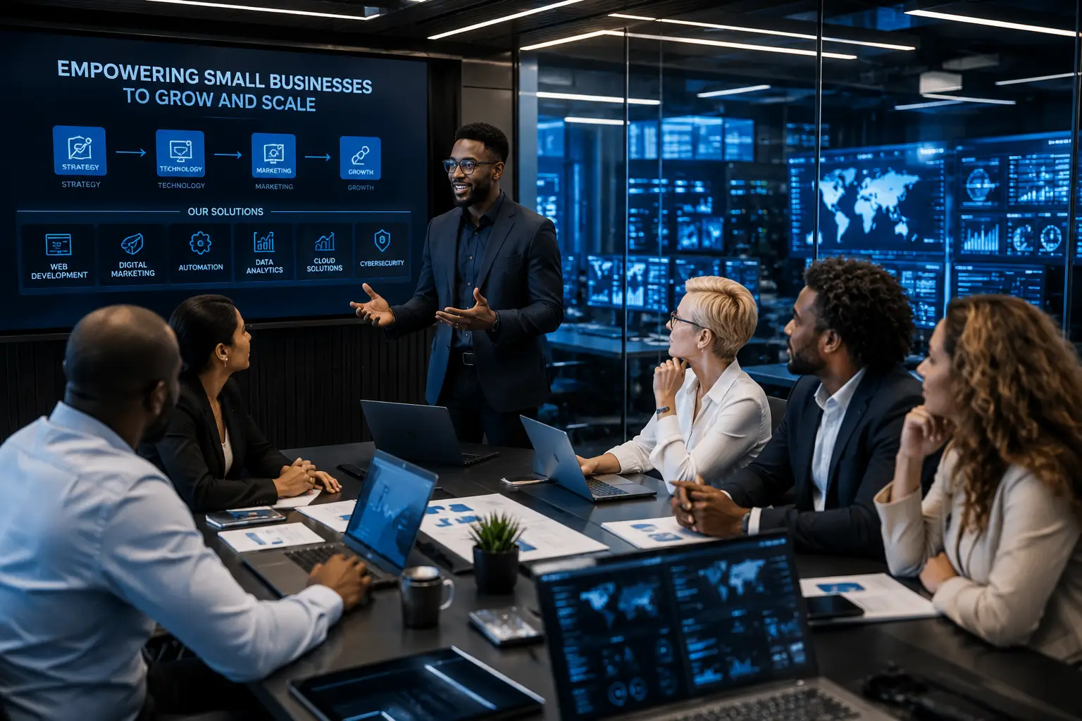 Empowering Small Businesses to Grow and Scale